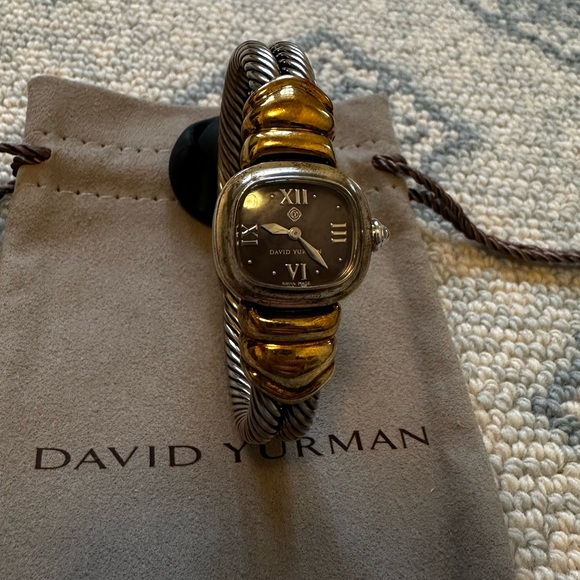 David Yurman Two-Tone Cable Women's Watch - Picture 3 of 8